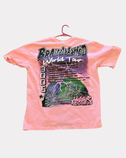 Hellstar Brainwashed Pink Shirt