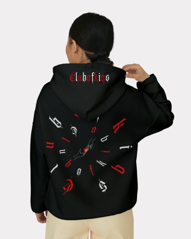 New ClubofKiqs Black Hoodie